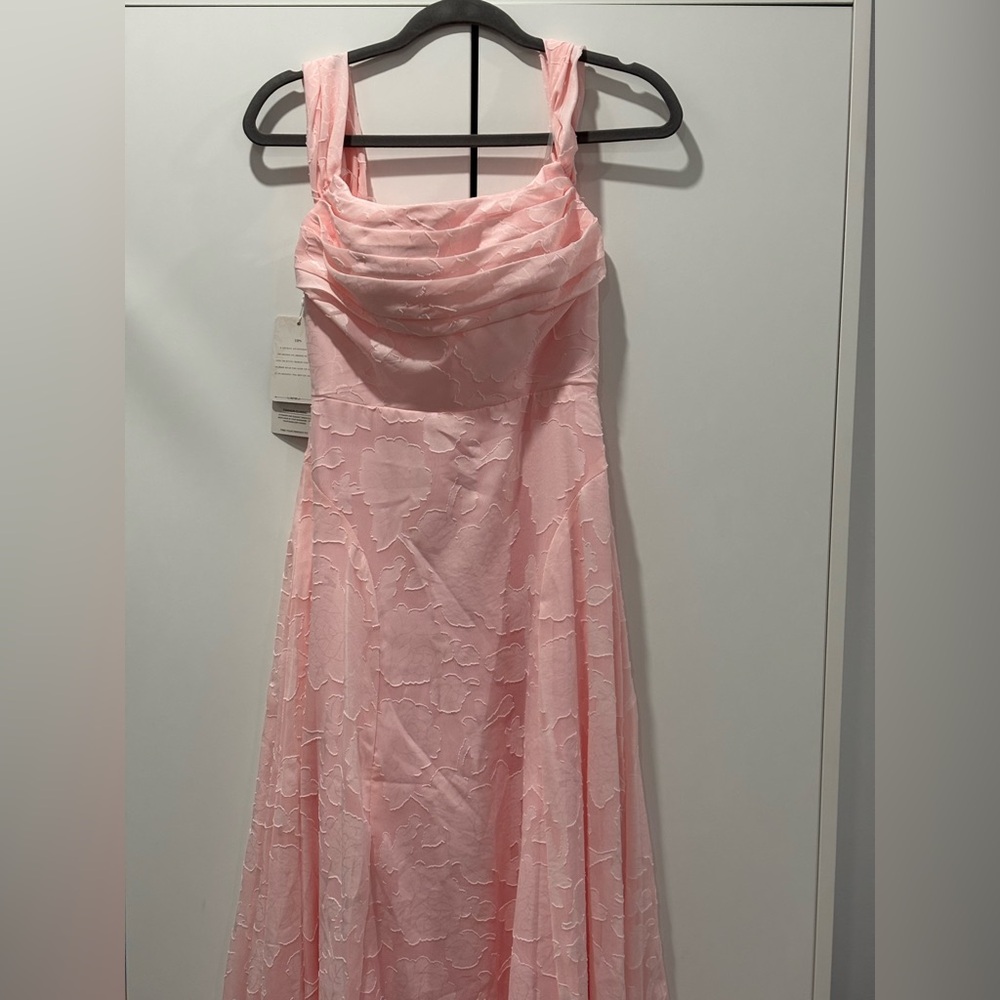 Pink dress beautiful